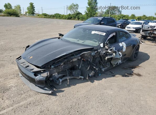 WP0AB2Y16PSA35960 2023 PORSCHE TAYCAN Синий Передняя левая четверть