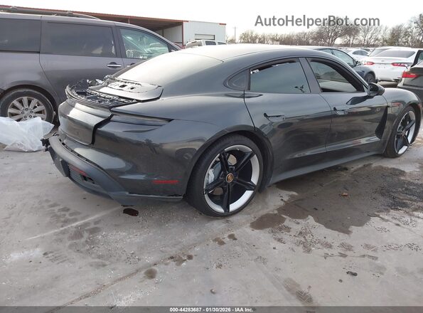 WP0AB2Y17MSA41956 2021 PORSCHE TAYCAN Серый Задняя правая четверть
