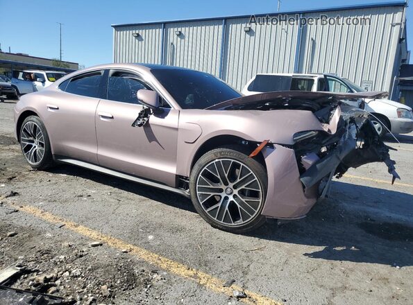 WP0AB2Y17NSA45118 2022 PORSCHE TAYCAN Purple Передня права чверть
