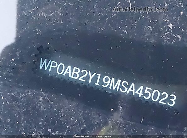 WP0AB2Y19MSA45023 2021 PORSCHE TAYCAN Синий 