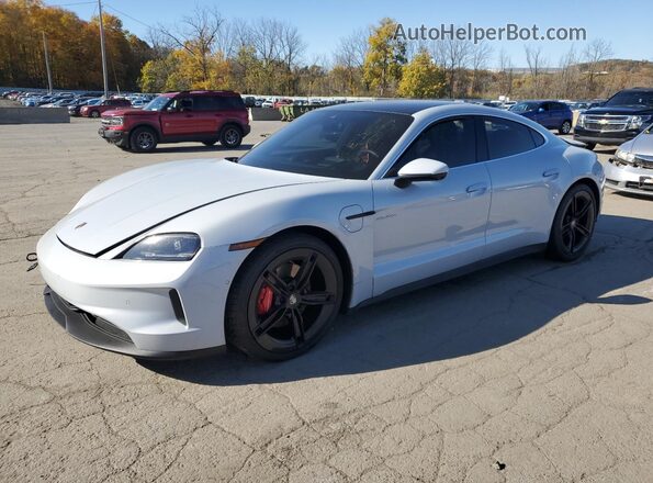 WP0AB2Y19SSA42409 2025 PORSCHE TAYCAN Серый Передняя левая четверть