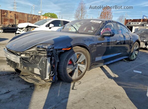 WP0AB2Y1XLSA50486 2020 PORSCHE TAYCAN Серый Передняя левая четверть