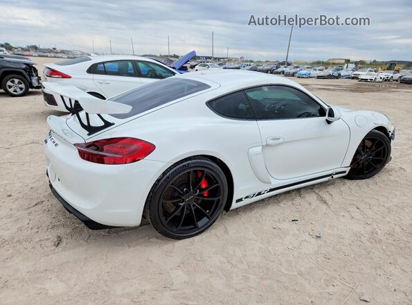 WP0AC2A82GK197098 2016 PORSCHE CAYMAN Белый Задняя правая четверть