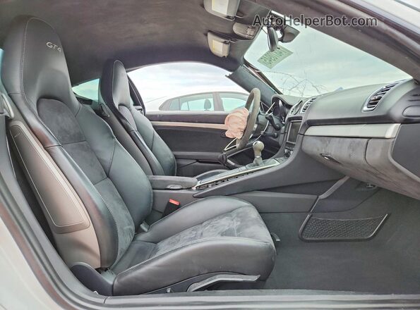 WP0AC2A82GK197098 2016 PORSCHE CAYMAN Белый Вид задних сидений