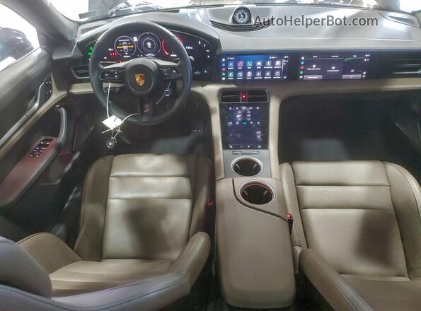 WP0AC2Y12MLA62012 2021 PORSCHE TAYCAN Черный Вид панели приборов