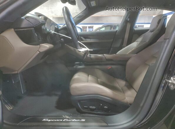 WP0AC2Y12MLA62012 2021 PORSCHE TAYCAN Черный Вид салона спереди