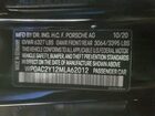 2021 Porsche Taycan Turbo Черный vin: WP0AC2Y12MLA62012