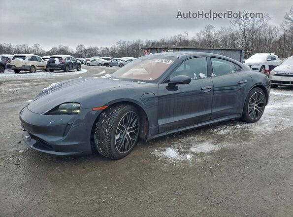 WP0AC2Y18LSA70197 2020 PORSCHE TAYCAN Угольный Передняя левая четверть