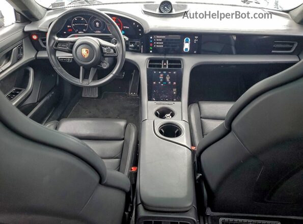 WP0AC2Y18LSA70197 2020 PORSCHE TAYCAN Угольный Вид панели приборов