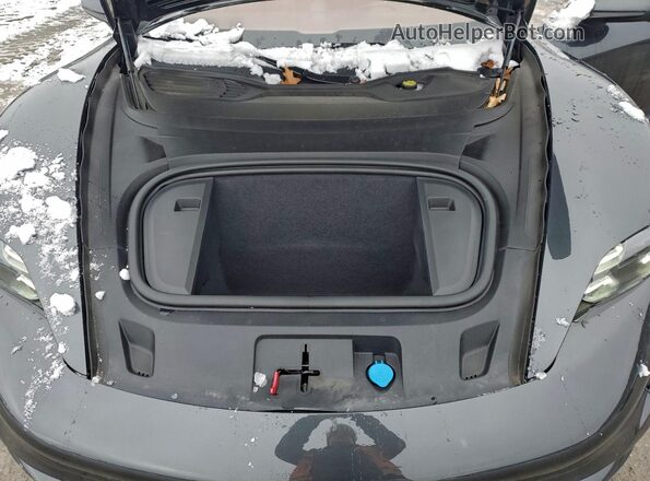 WP0AC2Y18LSA70197 2020 PORSCHE TAYCAN Угольный Вид задней части салона