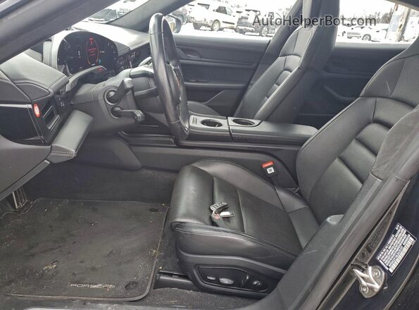 WP0AC2Y18LSA70197 2020 PORSCHE TAYCAN Угольный Вид салона спереди
