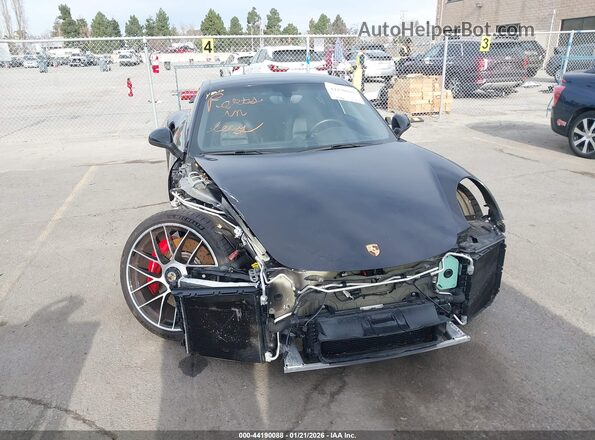WP0AD2A95HS166239 2017 PORSCHE 911 Черный Вид спереди