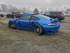2017 Porsche 911 Turbo Синий vin: WP0AD2A95HS166435