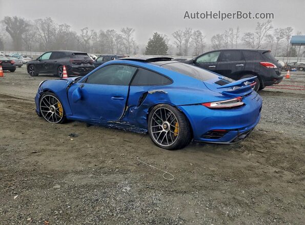 WP0AD2A95HS166435 2017 PORSCHE 911 Синий Задняя левая четверть