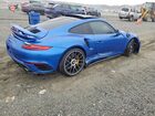 2017 Porsche 911 Turbo Синий vin: WP0AD2A95HS166435
