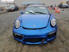 2017 Porsche 911 Turbo Blue vin: WP0AD2A95HS166435