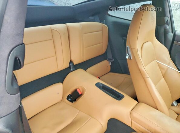 WP0AD2A95HS166435 2017 PORSCHE 911 Blue Rear seats view