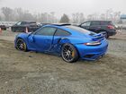 2017 Porsche 911 Turbo Blue vin: WP0AD2A95HS166435