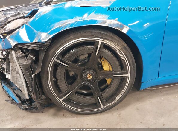 WP0AD2A97NS255211 2022 PORSCHE 911 Blue Widok wnętrza z tyłu