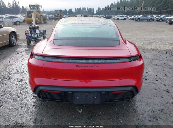 WP0AD2Y19PSA47028 2023 PORSCHE TAYCAN Red 