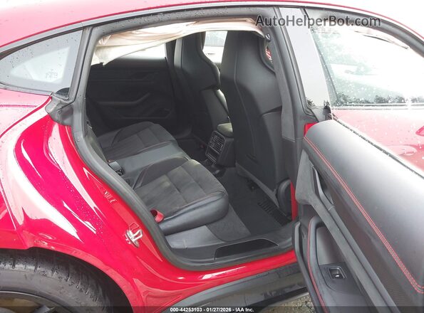 WP0AD2Y19PSA47028 2023 PORSCHE TAYCAN Red 