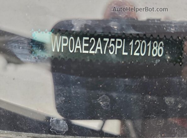 WP0AE2A75PL120186 2023 PORSCHE PANAMERA Двухцветный Вид подкапотного пространства