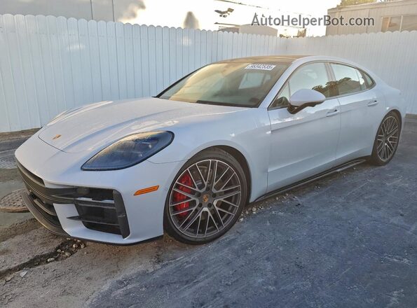WP0AG2YA6SL070368 2025 PORSCHE PANAMERA Серый Передняя левая четверть
