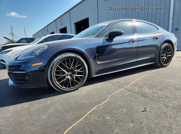 WP0AJ2A70PL101119 2023 PORSCHE PANAMERA Синий Передняя левая четверть