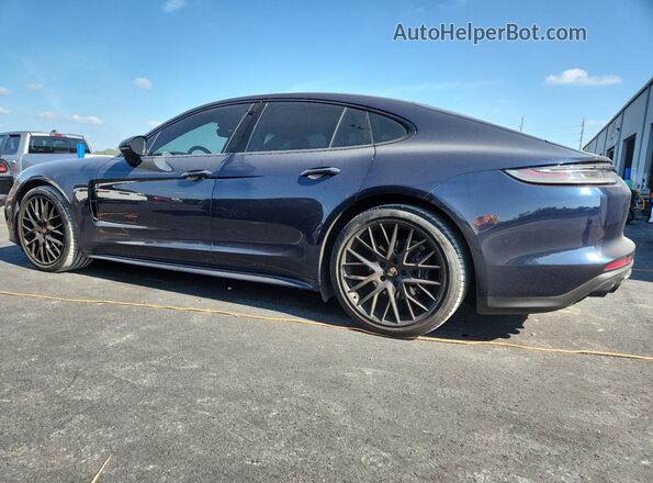 WP0AJ2A70PL101119 2023 PORSCHE PANAMERA Синий Задняя левая четверть