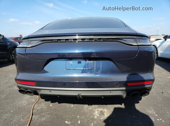 WP0AJ2A70PL101119 2023 PORSCHE PANAMERA Синий Вид сзади