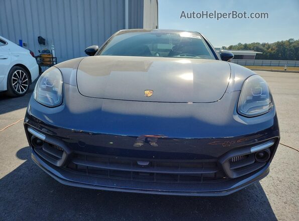 WP0AJ2A70PL101119 2023 PORSCHE PANAMERA Синий Вид спереди