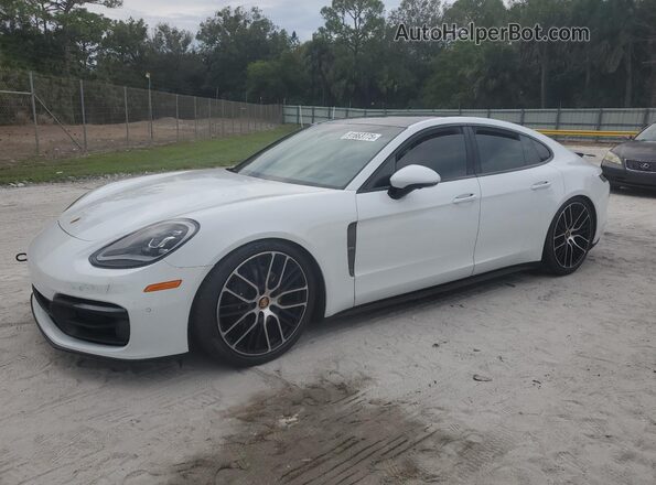 WP0AJ2A70PL103775 2023 PORSCHE PANAMERA White Vista tres cuartos delantera izquierda