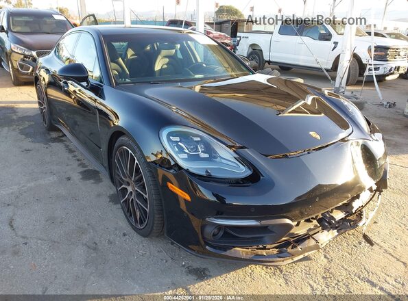WP0AJ2A71PL103431 2023 PORSCHE PANAMERA Черный Передняя правая четверть