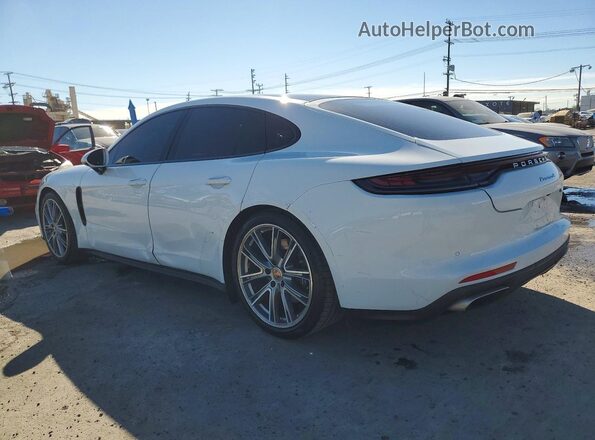 WP0AJ2A72ML115633 2021 PORSCHE PANAMERA Белый Задняя левая четверть