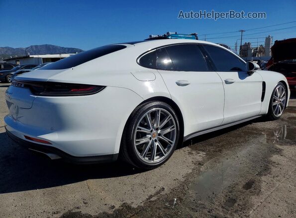 WP0AJ2A72ML115633 2021 PORSCHE PANAMERA Белый Задняя правая четверть