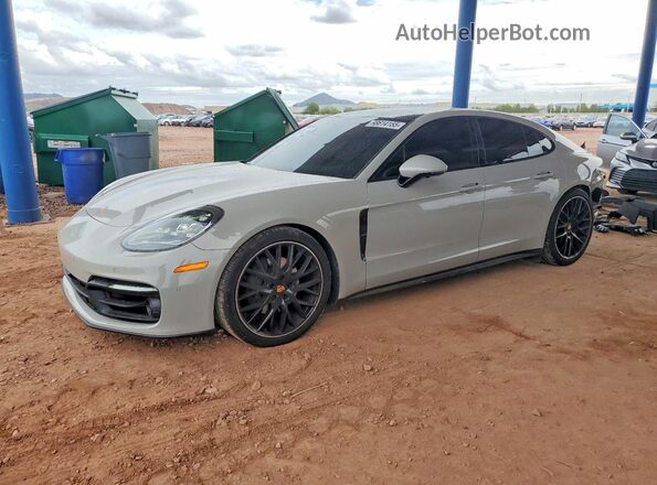 WP0AJ2A76PL101464 2023 PORSCHE PANAMERA Серый Передняя левая четверть