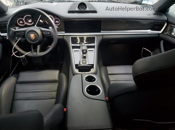 WP0AJ2A77PL102199 2023 PORSCHE PANAMERA Gray Dashboard view