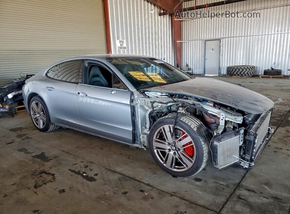 WP0AJ2A79ML121414 2021 PORSCHE PANAMERA Серебряный Передняя правая четверть