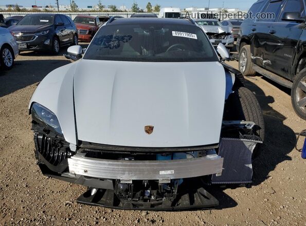 WP0BA2Y12SSA66316 2025 PORSCHE TAYCAN Серебряный Вид спереди