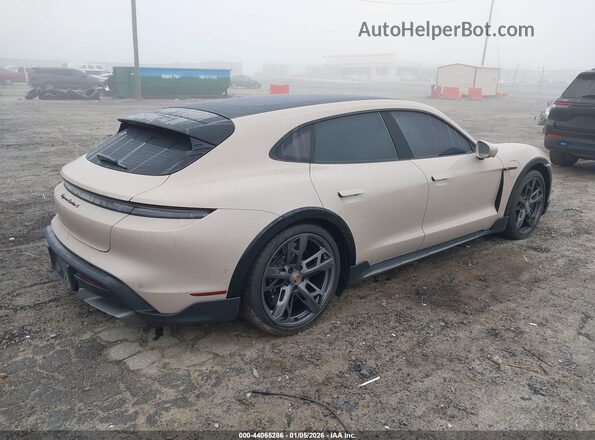 WP0BC2Y12PSA68066 2023 PORSCHE TAYCAN CROSS TURISMO Tan უკანა მარჯვენა