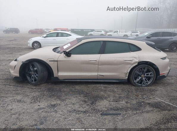 WP0BC2Y12PSA68066 2023 PORSCHE TAYCAN CROSS TURISMO Tan სალონის 360-გრადუსიანი ხედი