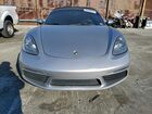 2017 Porsche Boxster Серый vin: WP0CA2A80HS221950