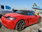 2021 Porsche Boxster Base Красный vin: WP0CA2A82MS210653