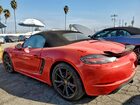 2021 Porsche Boxster Base Красный vin: WP0CA2A82MS210653