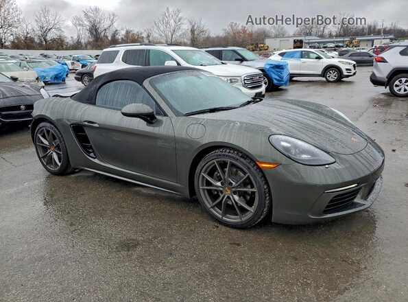 WP0CA2A82SK212948 2025 PORSCHE BOXSTER Серый Передняя правая четверть