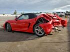 2016 Porsche Boxster Красный vin: WP0CA2A85GS120546