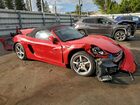2016 Porsche Boxster Красный vin: WP0CA2A85GS120546