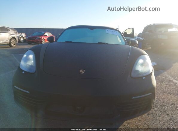 WP0CA2A89HS220764 2017 PORSCHE 718 BOXSTER Black Widok zestawu wskaźników