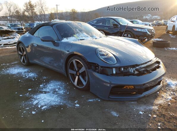 WP0CA2A96TS233019 2026 PORSCHE 911 Серый Передняя правая четверть