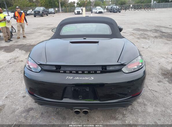 WP0CB2A88HS240789 2017 PORSCHE 718 BOXSTER Black 